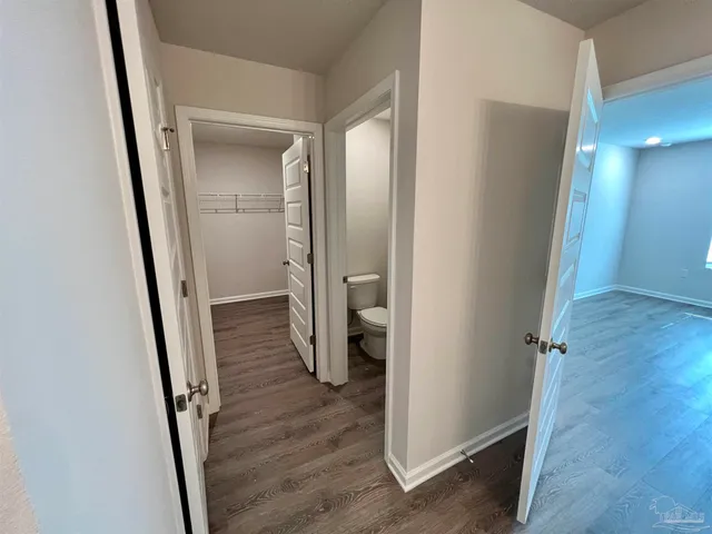 wooden floor in a gallery