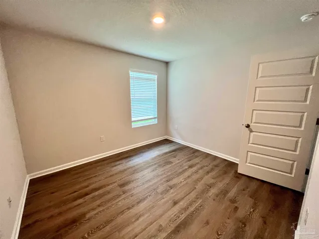 wooden floor in an empty room