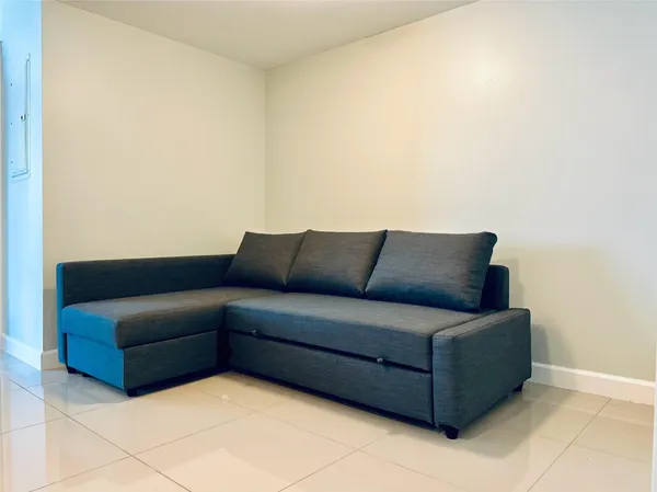 a living room with a couch