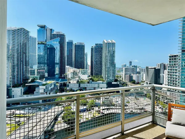 a view of balcony with outdoor space