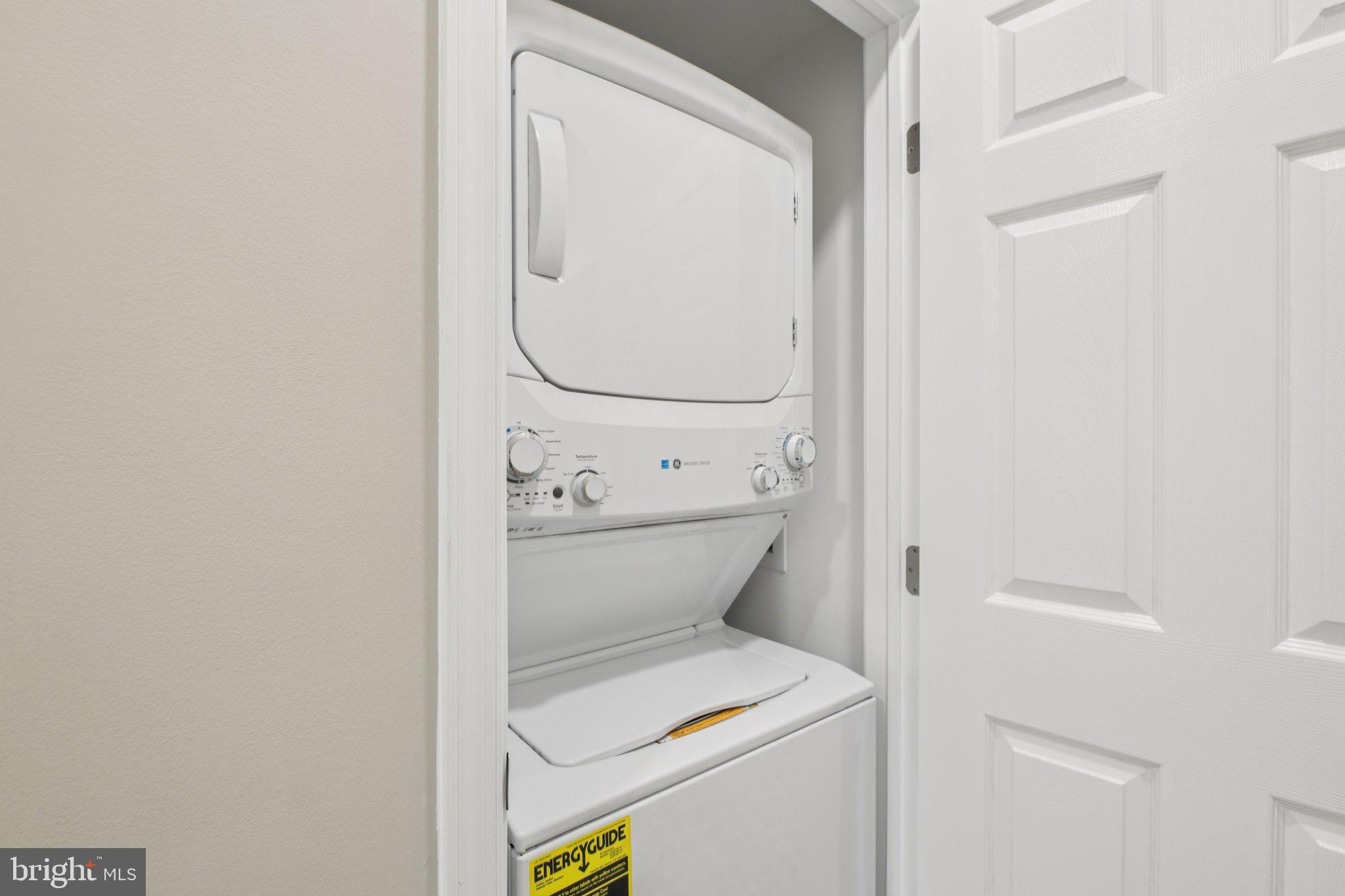 729 Madison Street Northwest Washington, DC 20011 - Photo 19 of 59 a utility room with dryer and washer