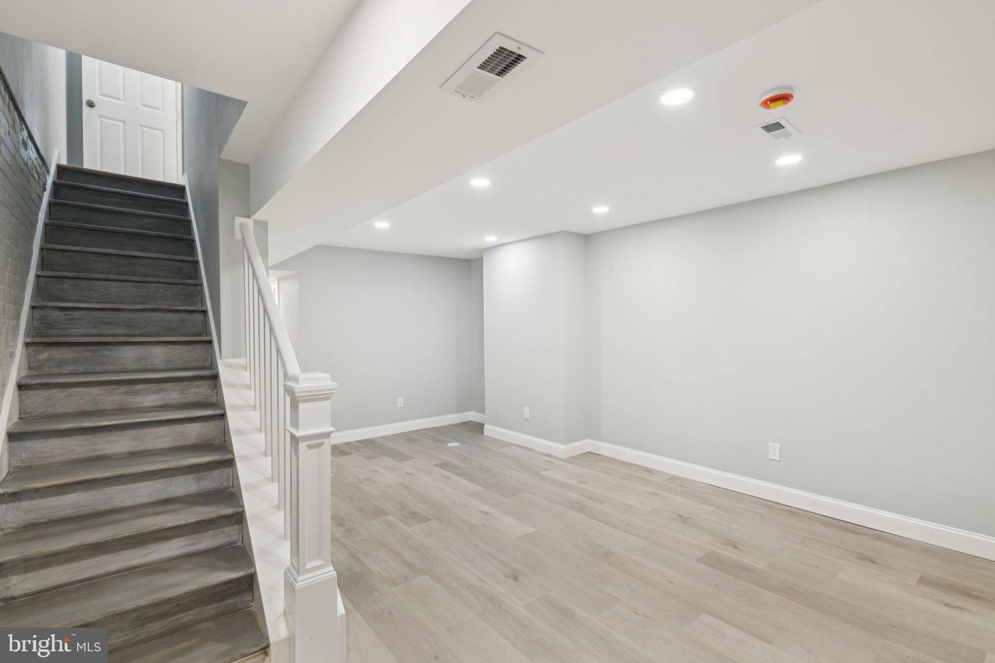 729 Madison Street Northwest Washington, DC 20011 - Photo 48 of 59 a view of entryway and hall with wooden floor