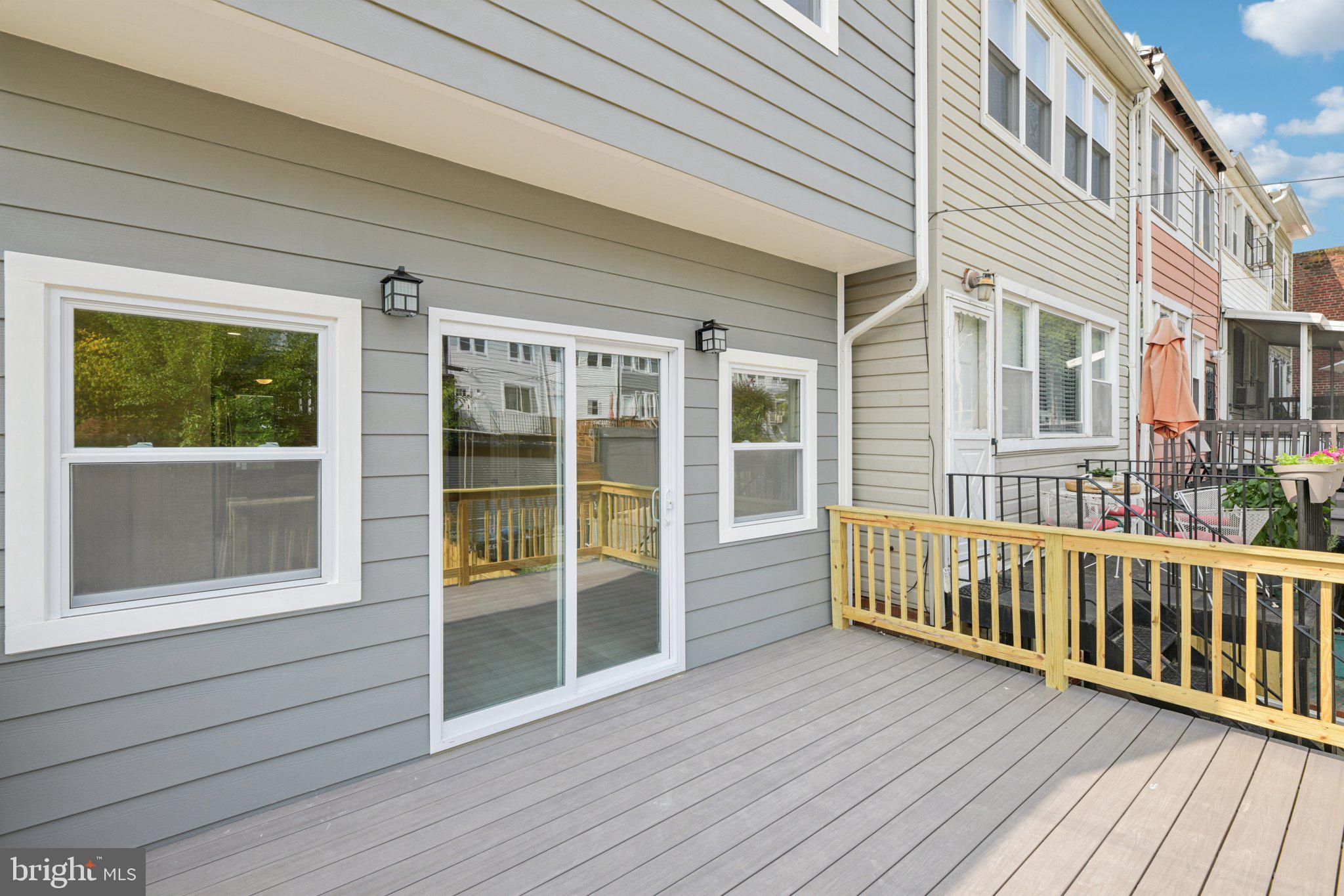 729 Madison Street Northwest Washington, DC 20011 - Photo 49 of 59 a view of a house with a porch