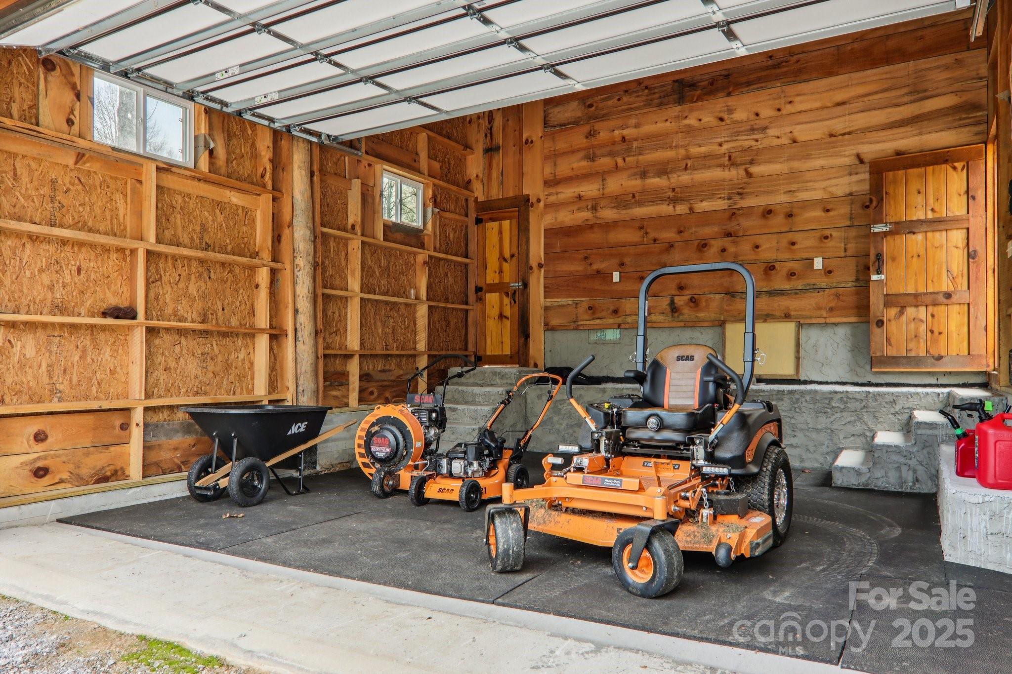 408 Little Elbow Mountain Road Lake Toxaway, NC 28747 - Photo 35 of 48 a room with gym equipment