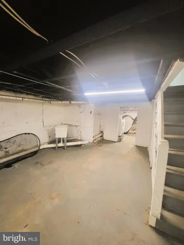 a view of a storage & utility room