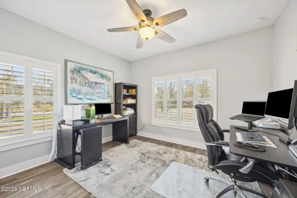 a view of a kitchen with washer and dryer