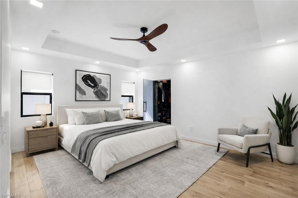 10771 6th Street North Naples, FL 34108 - Photo 15 of 39 Virtually Staged Master Bedroom