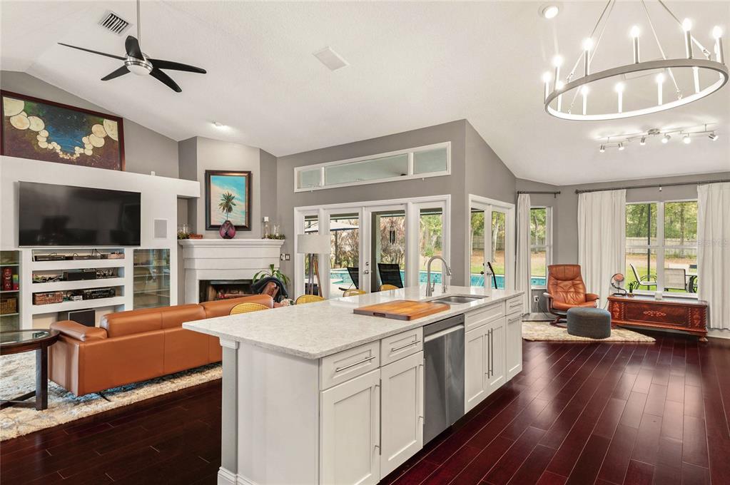 133 Ross Lake Lane Sanford, FL 32771 - Photo 8 of 32 a large white kitchen with a large window