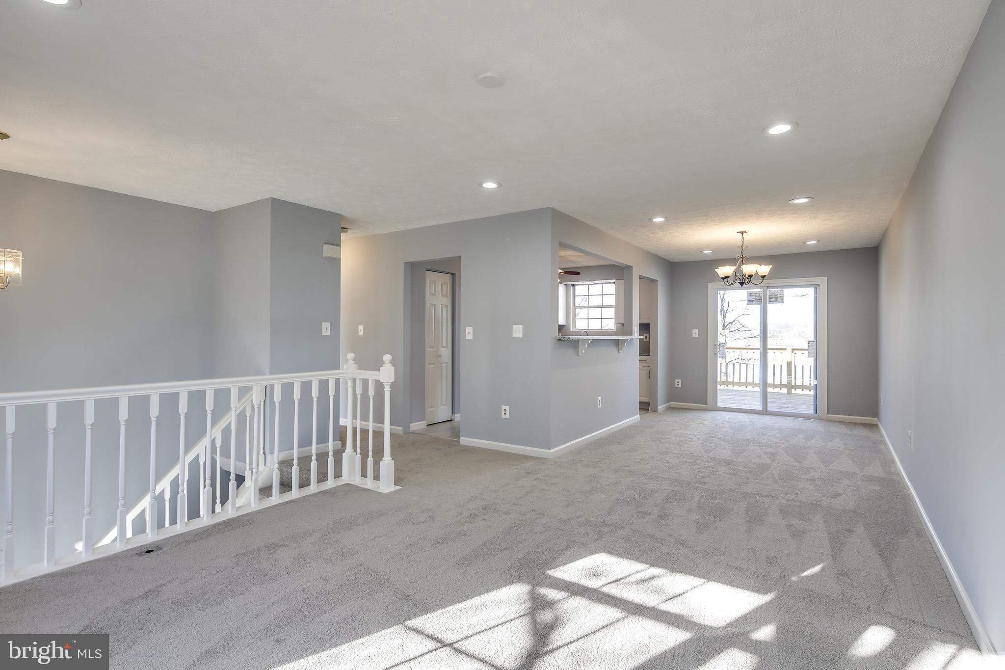 3100 Sounding Drive Edgewood, MD 21040 - Photo 4 of 29 Living Room with new carpet and fresh paint.