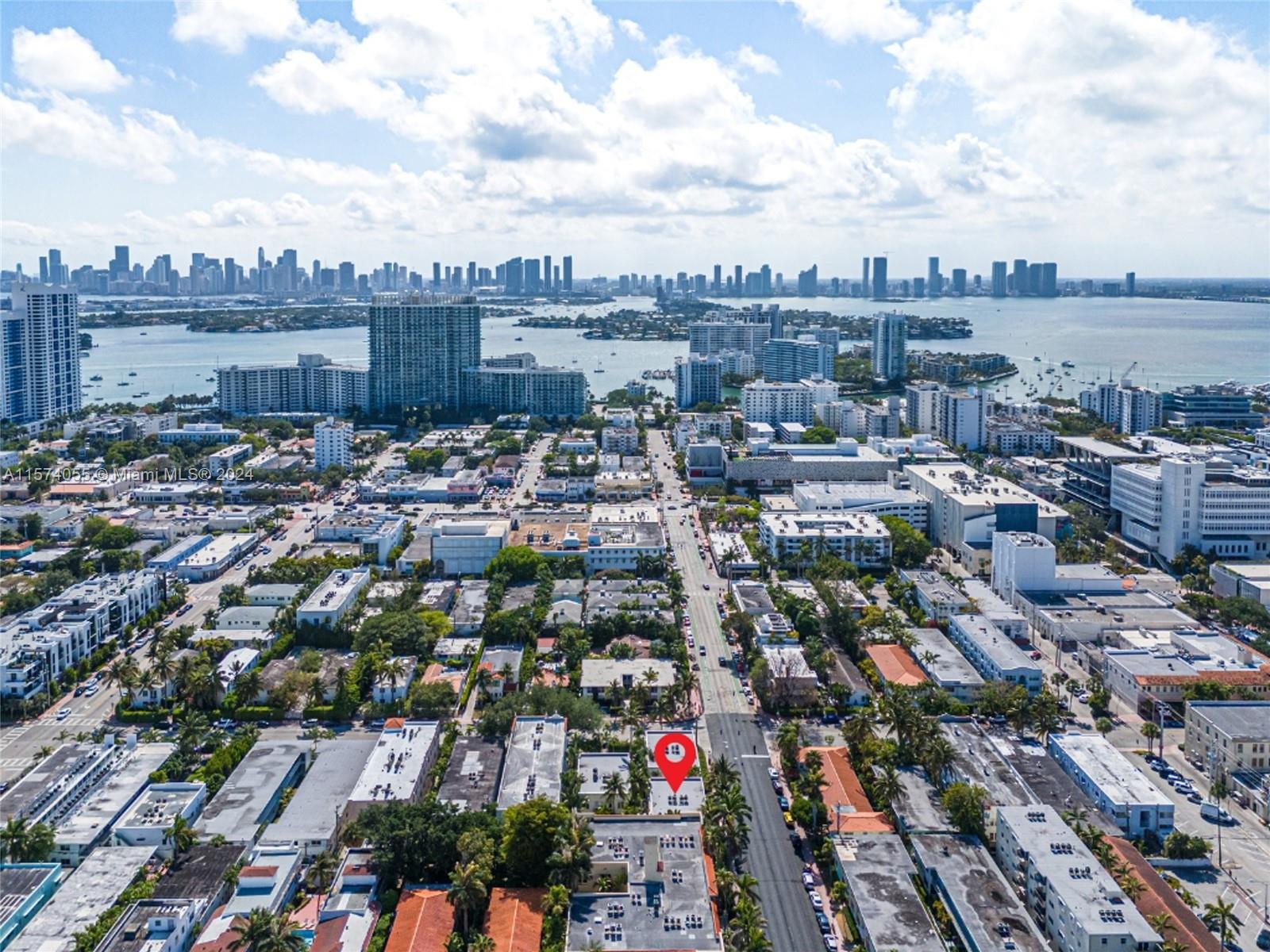 934 16th Street, Unit 5 Miami Beach, FL 33139 - Photo 21 of 22 an aerial view of a city