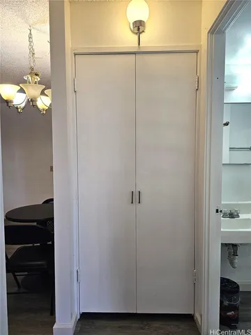 a view of a bathroom with a shower