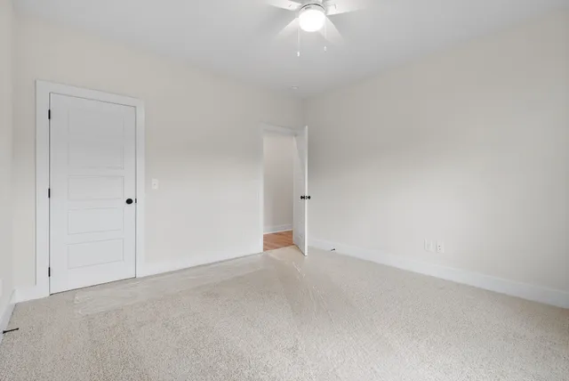 an aerial view of a house with garden space and outdoor space