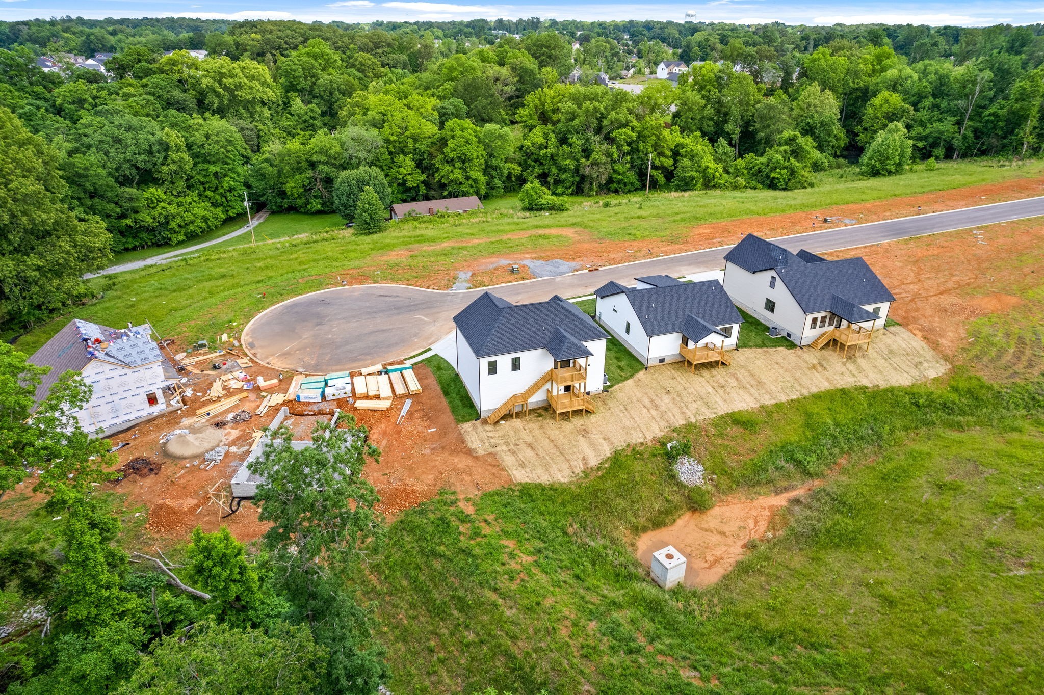 197 Dewberry Road Clarksville, TN 37042 - Photo 53 of 59 an aerial view of a house with a yard