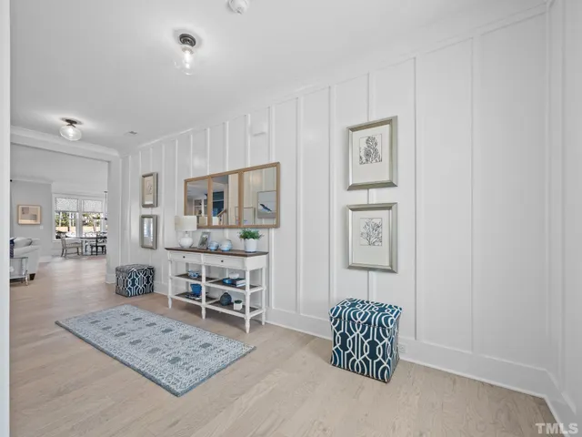 a view of livingroom with furniture and stairs