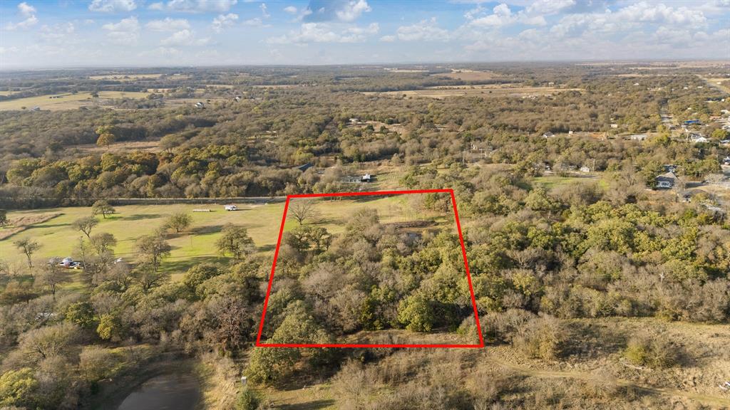 223 West Gaithings Covington, TX 76636 - Photo 10 of 22 Aerial overview of property's location featuring property boundaries highlighted