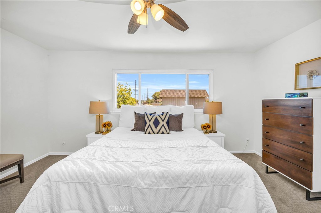 4345 Larwin Avenue Cypress, CA 90630 - Photo 21 of 54 a bedroom with a bed and cabinet