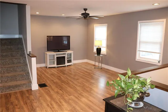 a view of wooden floor