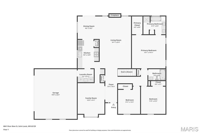 $325,000 | 6841 River Bow Court, St. Louis, MO 63129