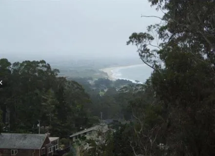 a view of a city from a balcony