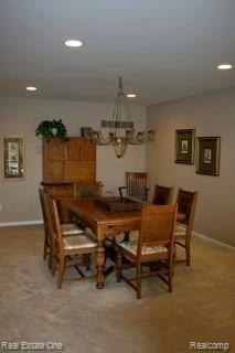 8850 Tipsico Lake Road Holly, MI 48442 - Photo 17 of 25 dining room