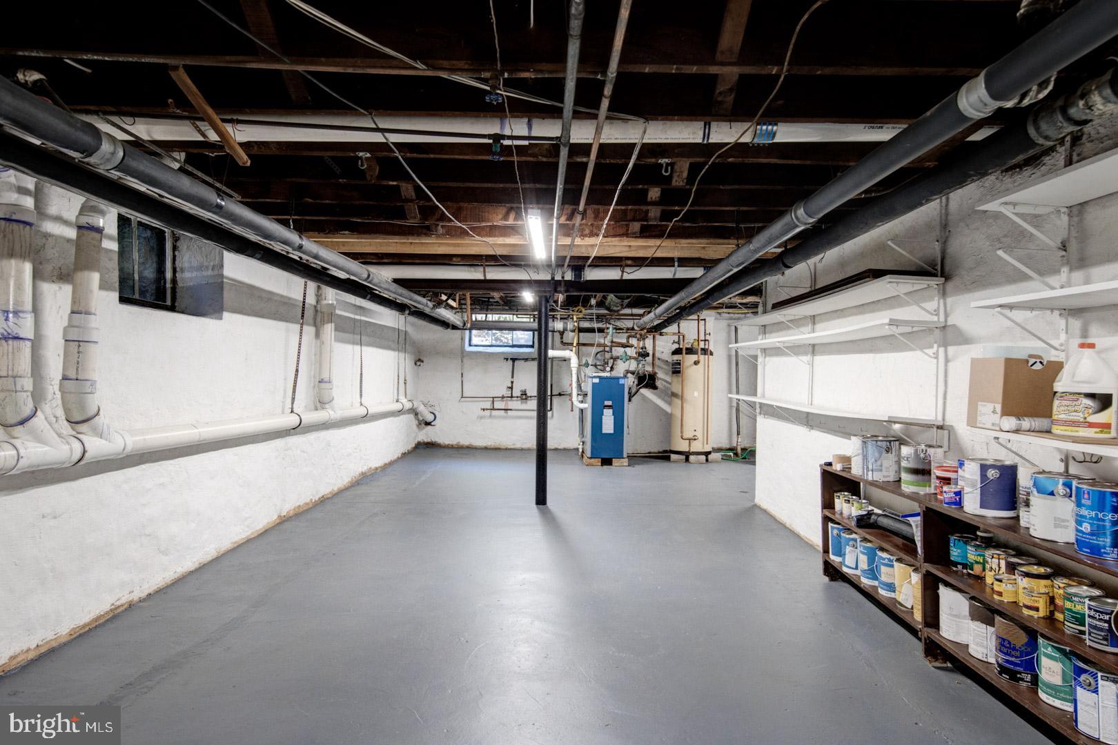 310 Windsor Avenue Wayne, PA 19087 - Photo 28 of 31 Large Basement - Room for Fitness, Storage etc