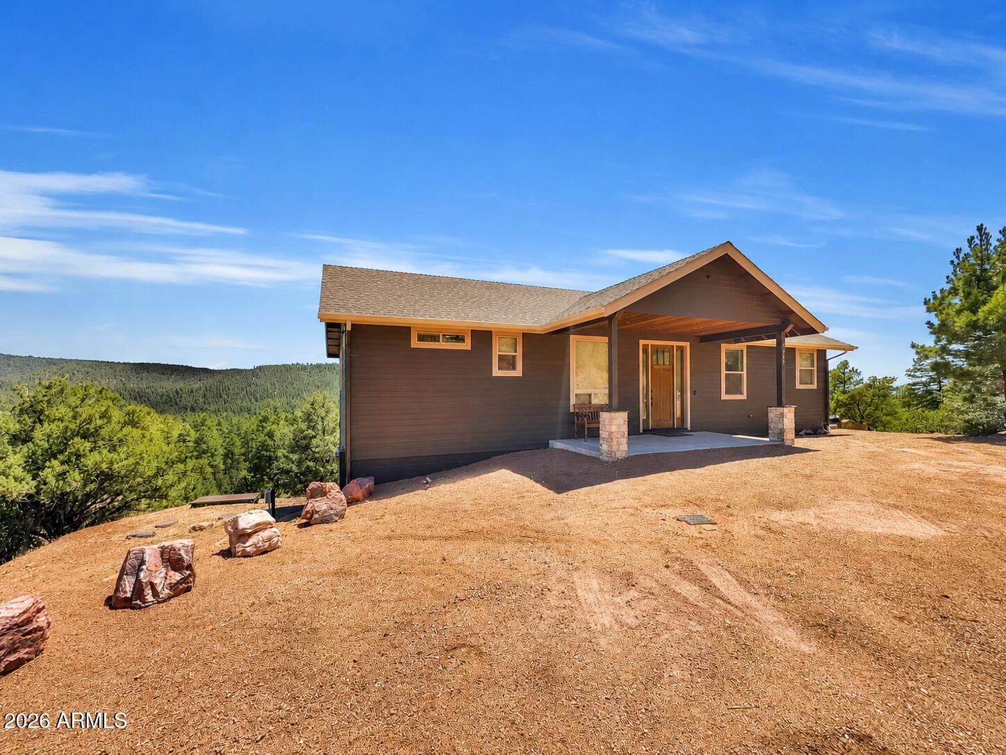 9155 Tomahawk Trail Pine, AZ 85544 - Photo 38 of 39 Back of House