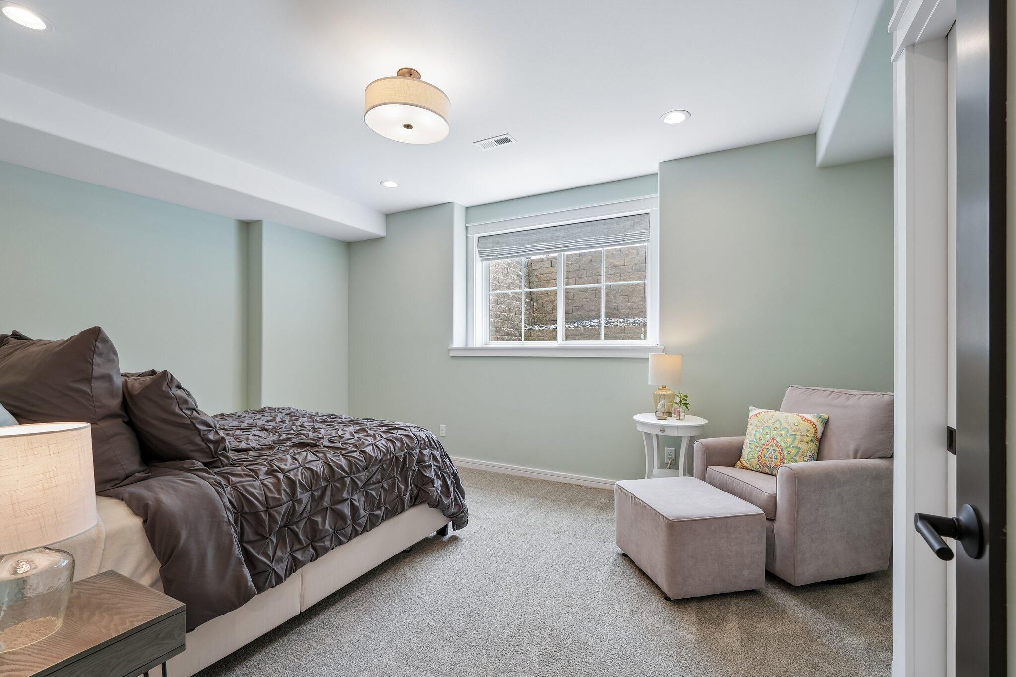 560 Cedar Lane Summit, WI 53066 - Photo 51 of 63 Lower Level Bedroom