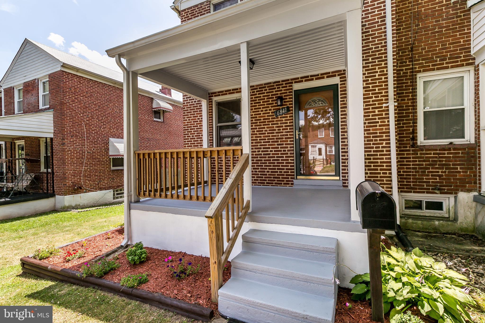 6841 Belclare Road Baltimore, MD 21222 - Photo 3 of 30 Inviting front porch