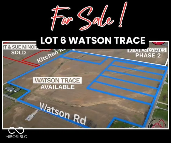 $539,000 | Lot 6 Watson Road, Mooresville, IN 46158