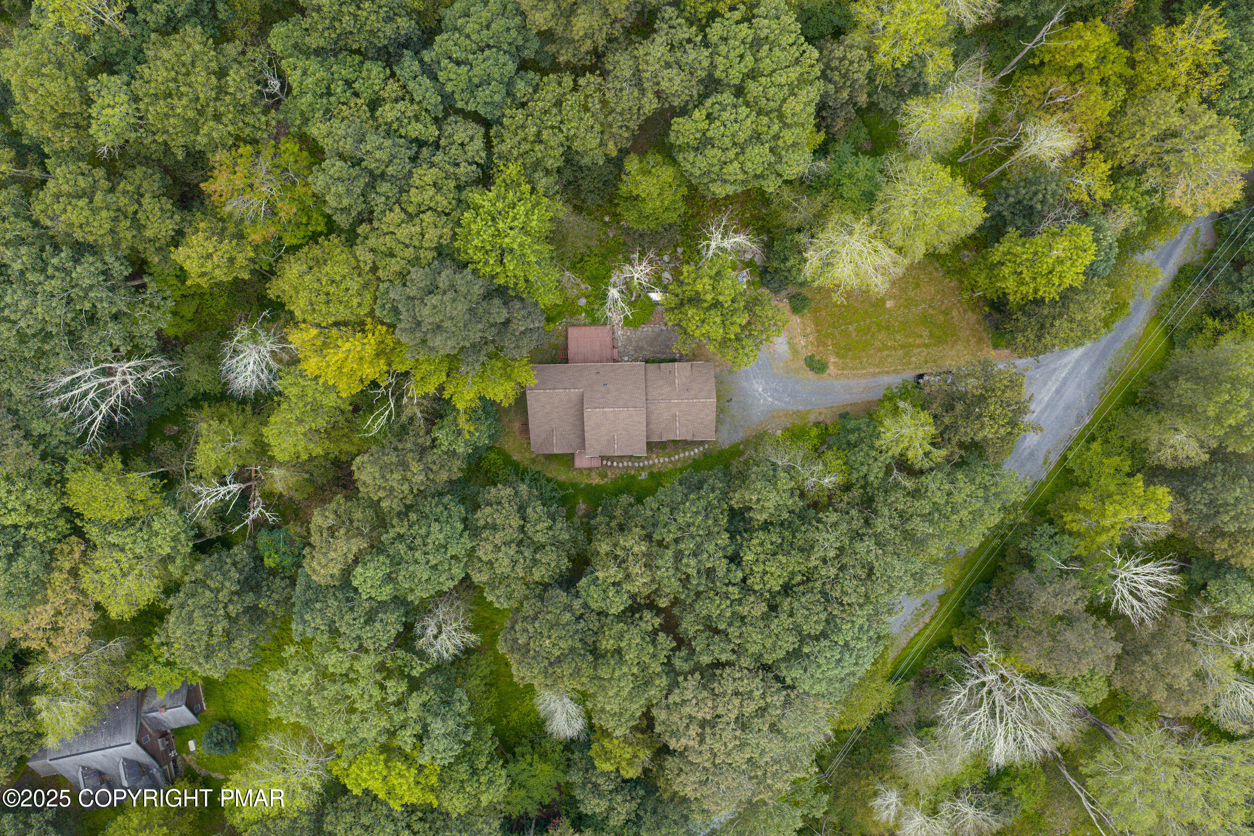 5110 Oak Lane Canadensis, PA 18325 - Photo 52 of 58 a view of a garden with a fountain