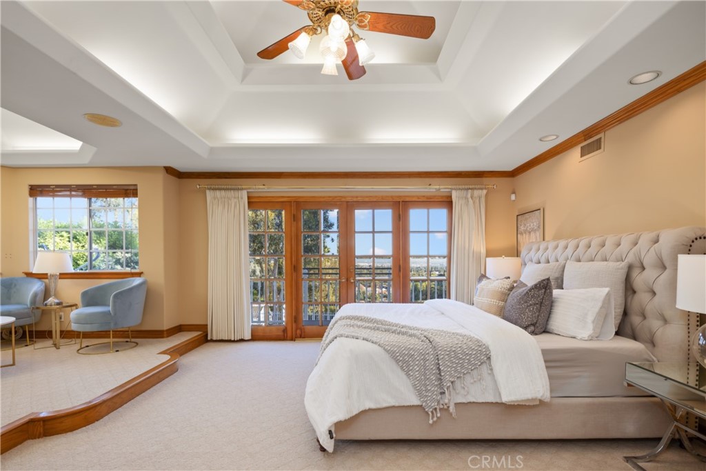 102 Mill Run Monrovia, CA 91016 - Photo 41 of 75 a bedroom with a large bed and a large window