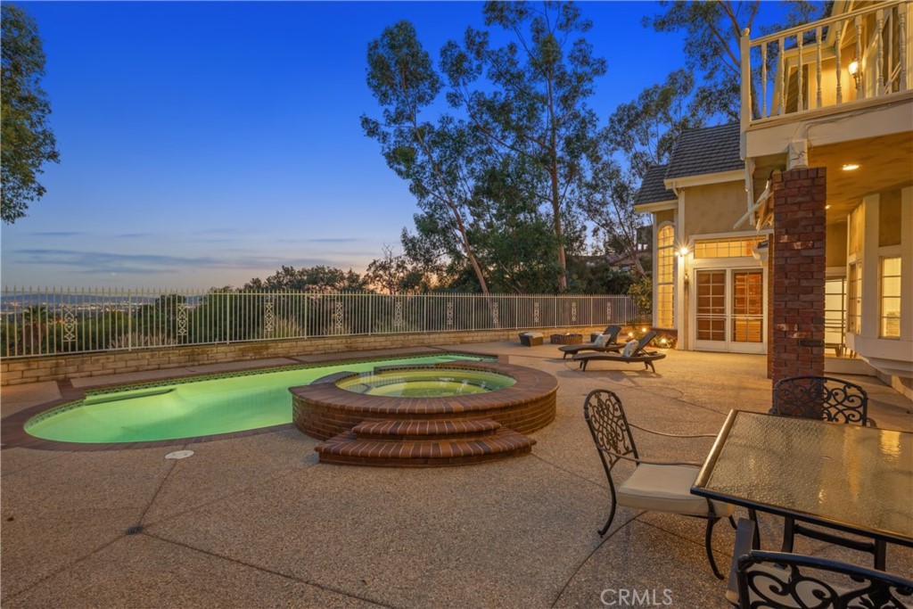102 Mill Run Monrovia, CA 91016 - Photo 58 of 75 a view of swimming pool with seating area and barbeque oven