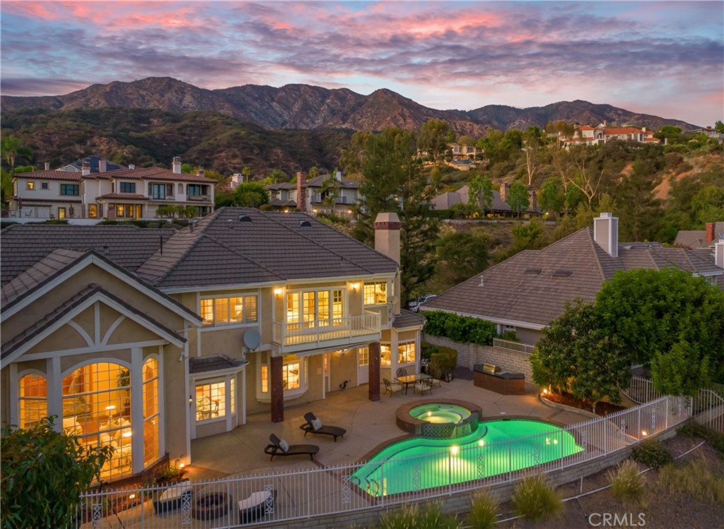 102 Mill Run Monrovia, CA 91016 - Photo 70 of 75 an aerial view of residential houses and outdoor space