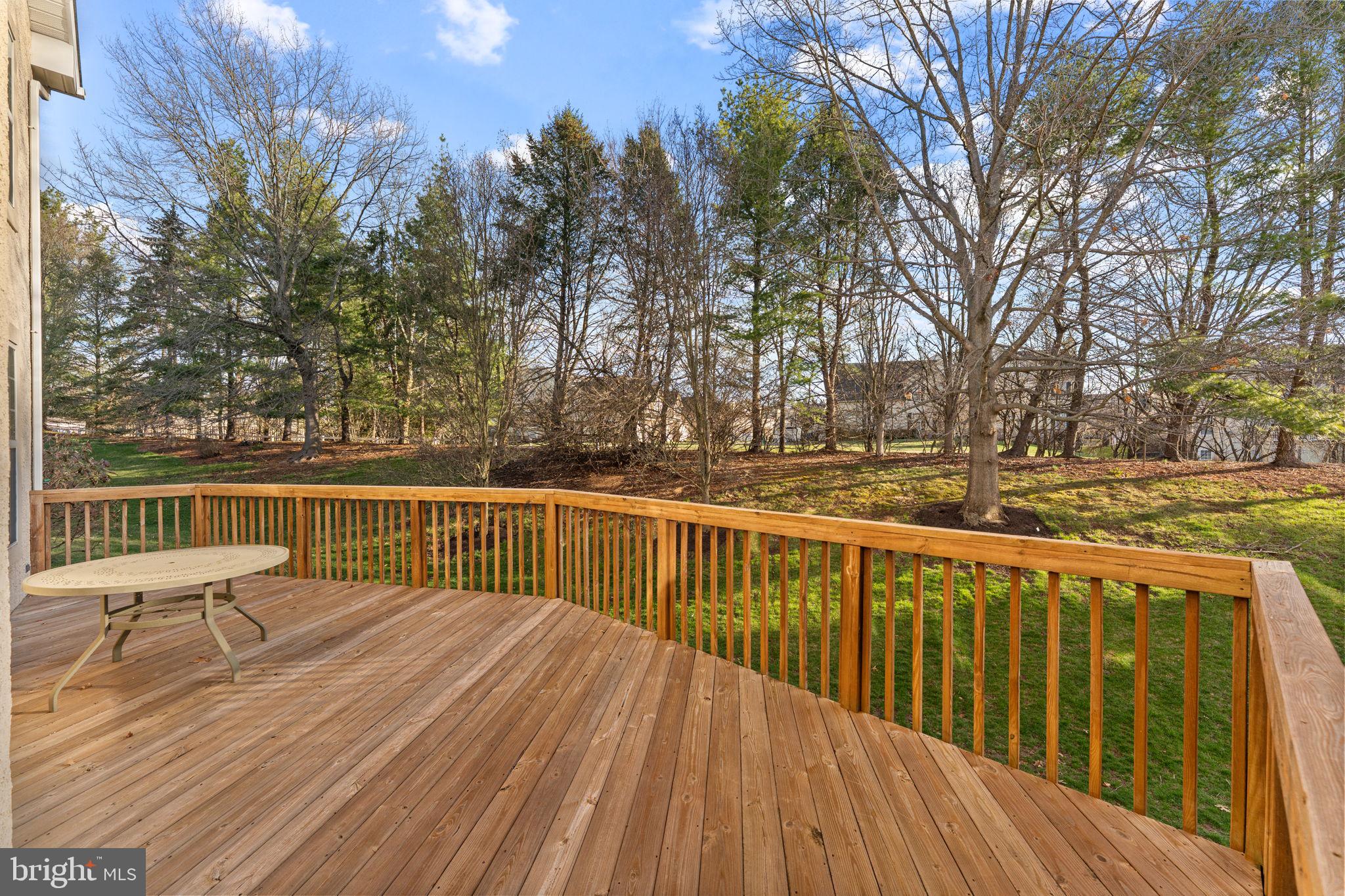 376 Hobson Place Blue Bell, PA 19422 - Photo 29 of 29 a view of a balcony with wooden floor and fence