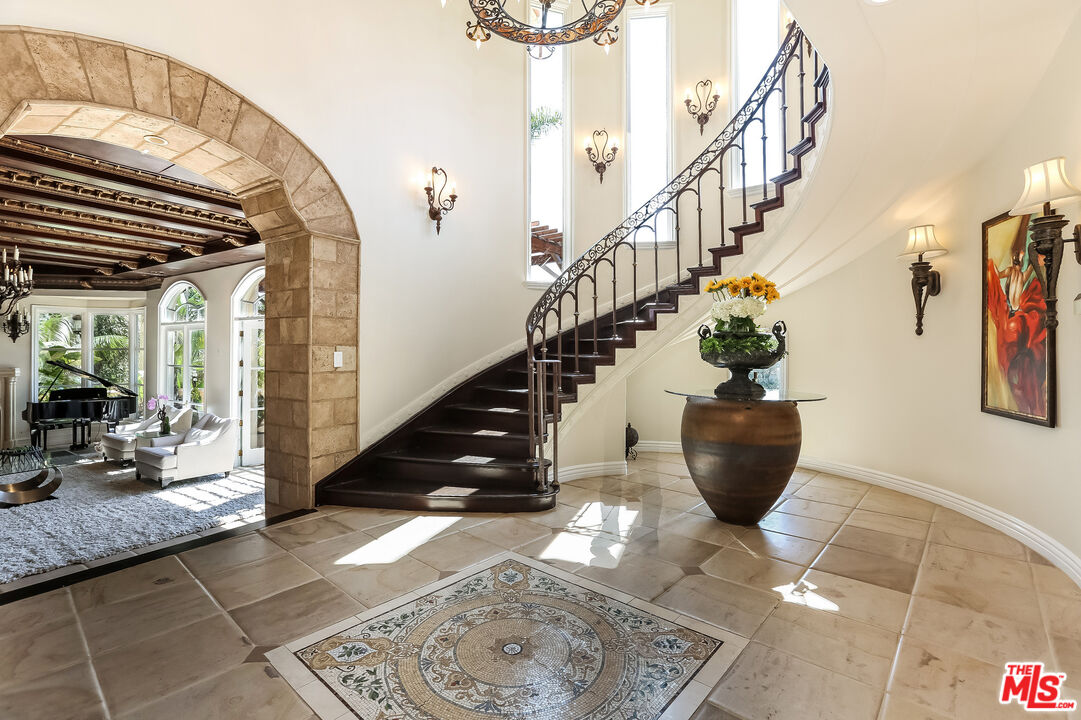 10824 Chalon Road Los Angeles, CA 90077 - Photo 7 of 40 a view of entryway and hall