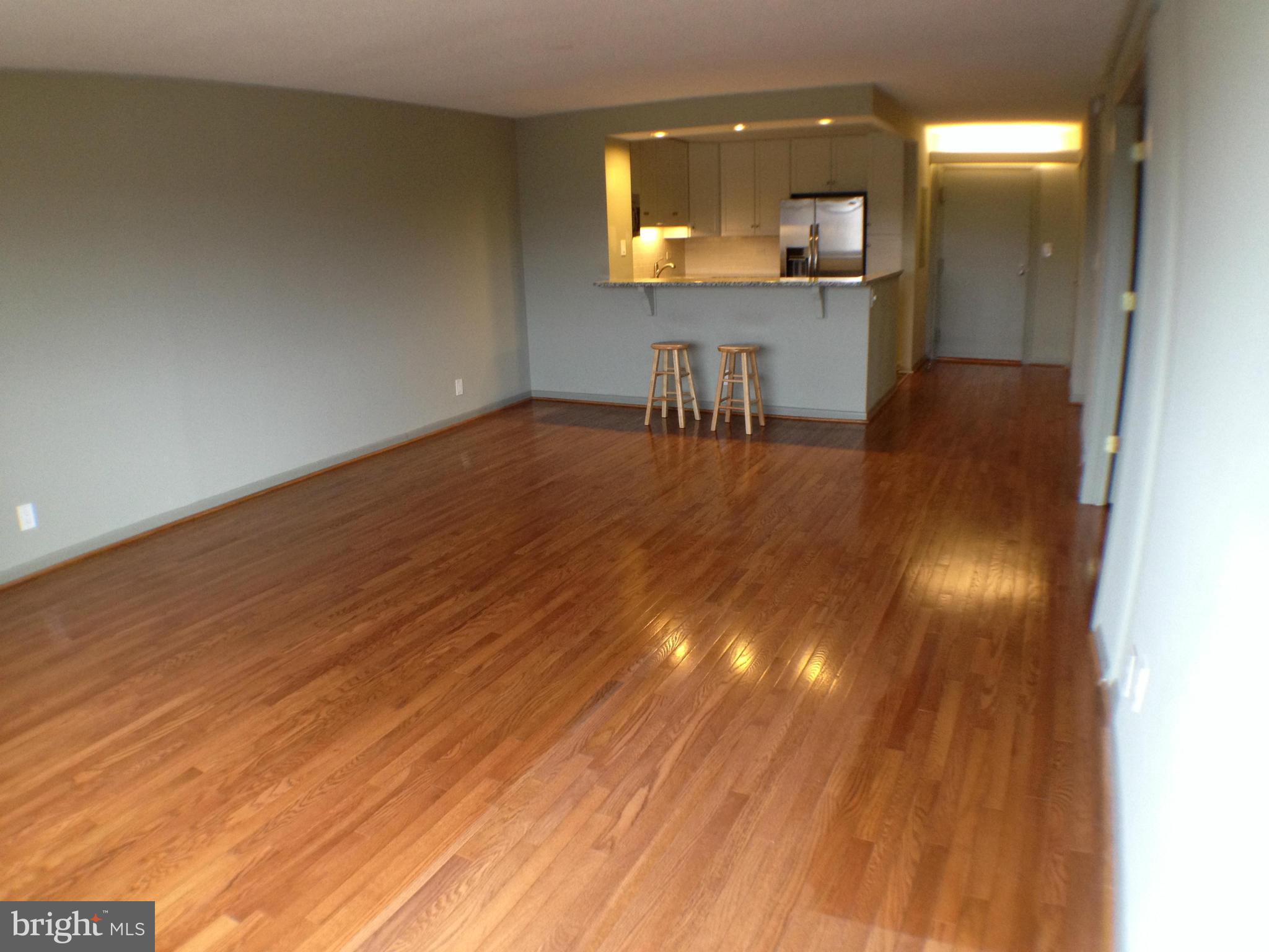 111 Hamlet Hill Road, Unit 902 Baltimore, MD 21210 - Photo 10 of 30 a view of a hallway with wooden floor