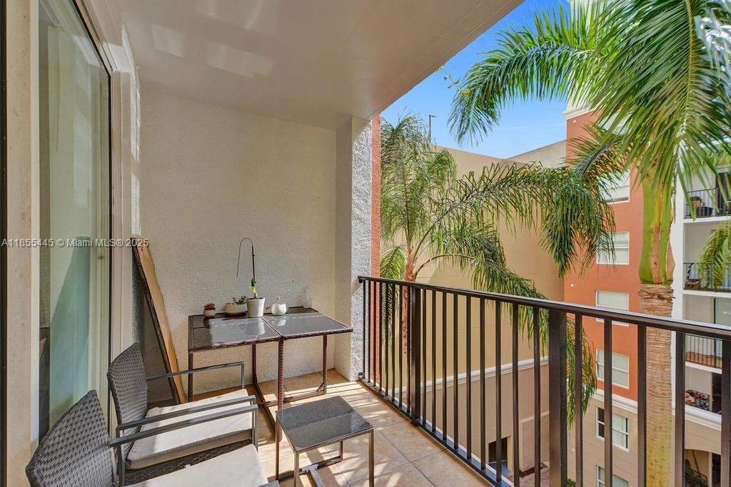 17100 North Bay Road, Unit 1511 Sunny Isles Beach, FL 33160 - Photo 49 of 71 a view of balcony with wooden floor