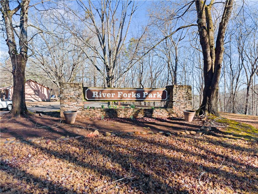3533 Keith Bridge Road Gainesville, GA 30504 - Photo 18 of 22 a view of a yard with large trees