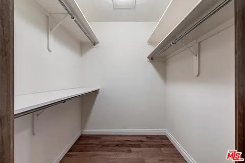 a view of walk in closet