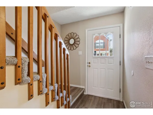 a view of front door