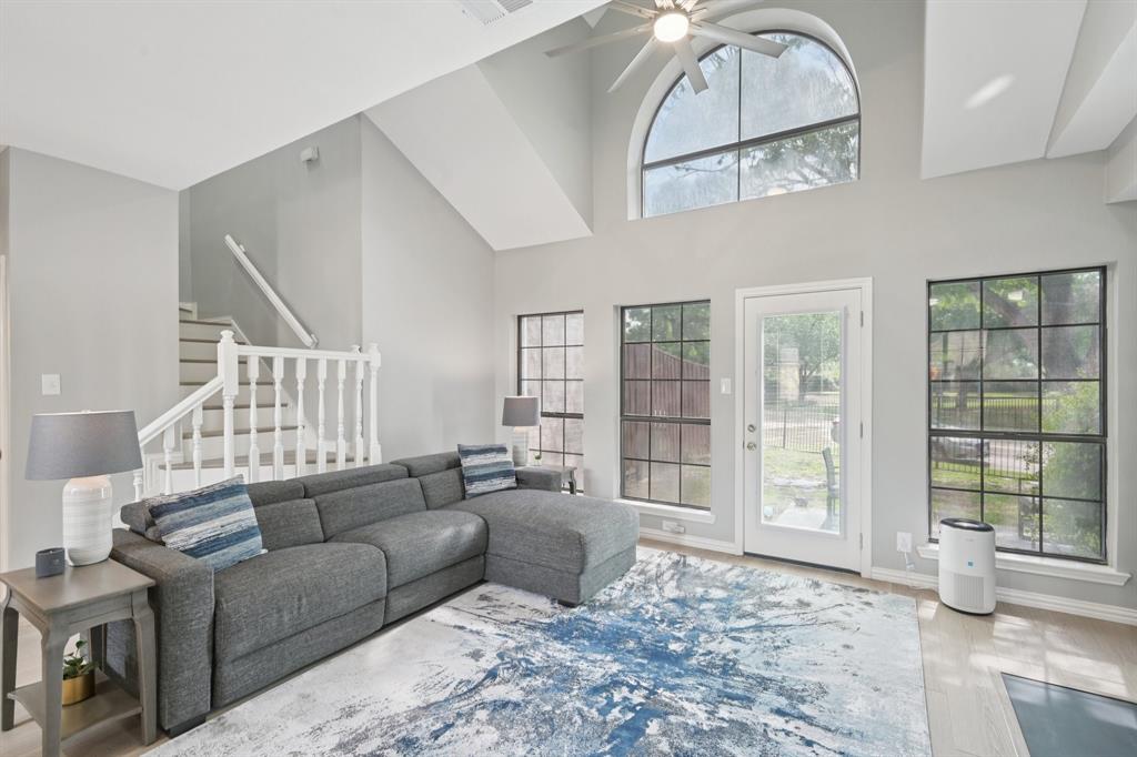 209 Cimarron Trail, Unit 6 Irving, TX 75063 - Photo 23 of 39 a living room with furniture and a window