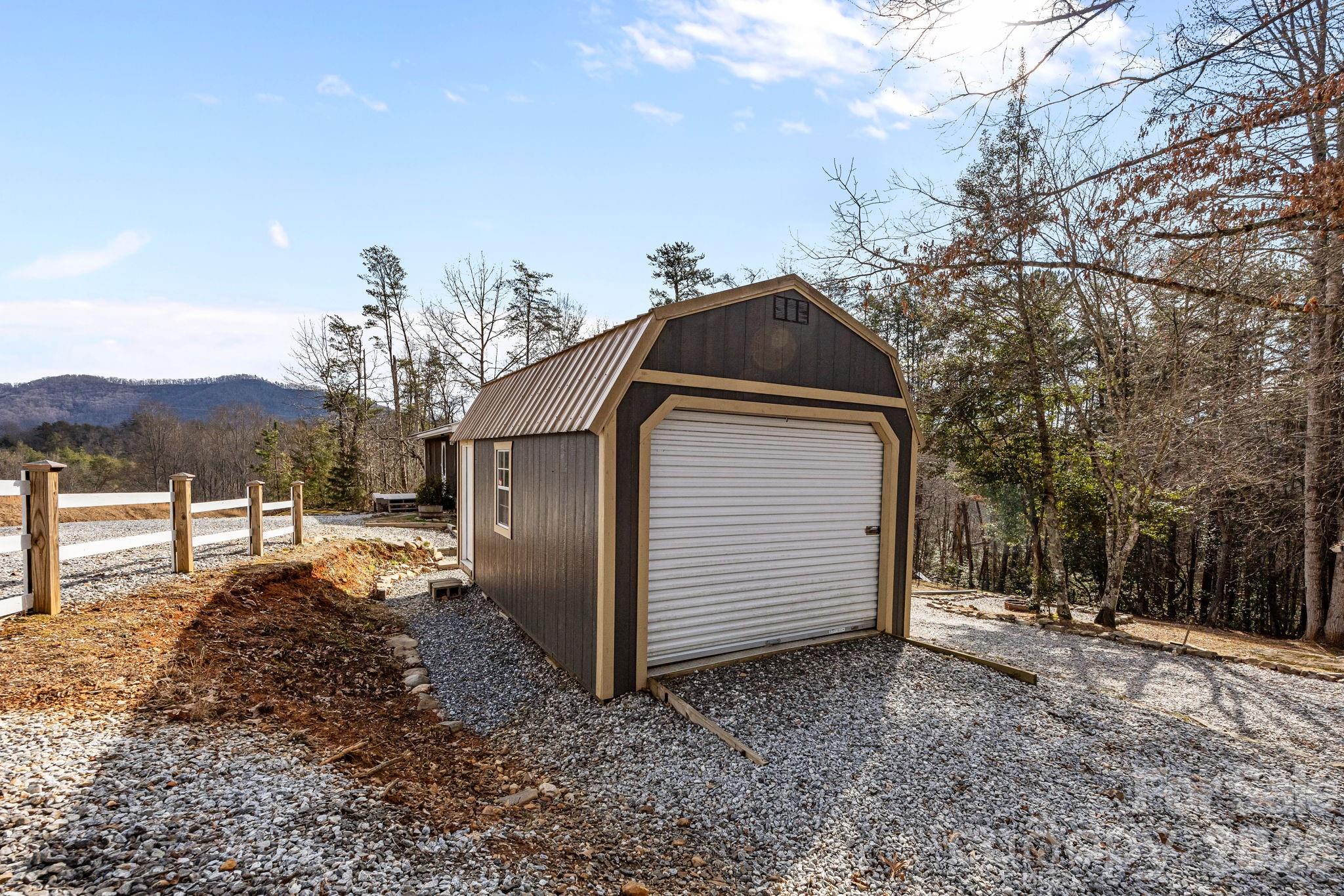 1169 Rickman Creek Road Franklin, NC 28734 - Photo 30 of 41 a view of a house with a yard