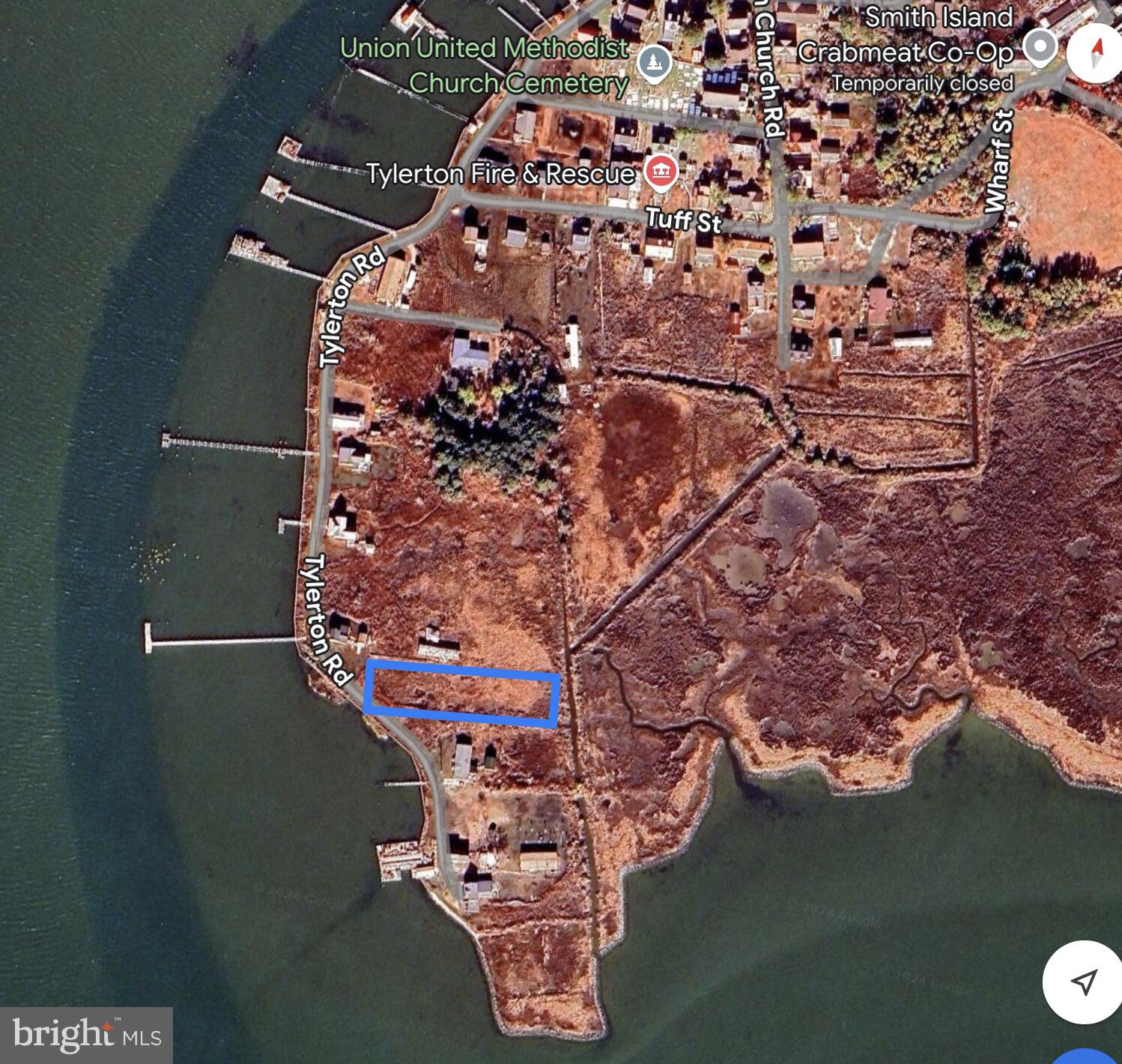 7 Tylerton Road Tylerton, MD 21866 - Photo 12 of 16 Aerial View of Parcel 7