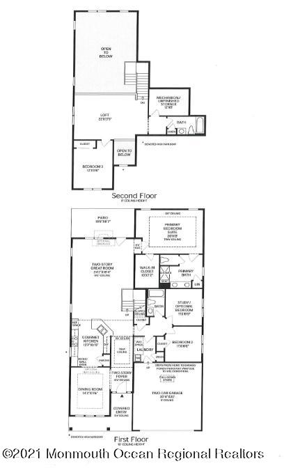 113 Sofia Drive Manalapan, NJ 07726 - Photo 2 of 2 Florham floor plan