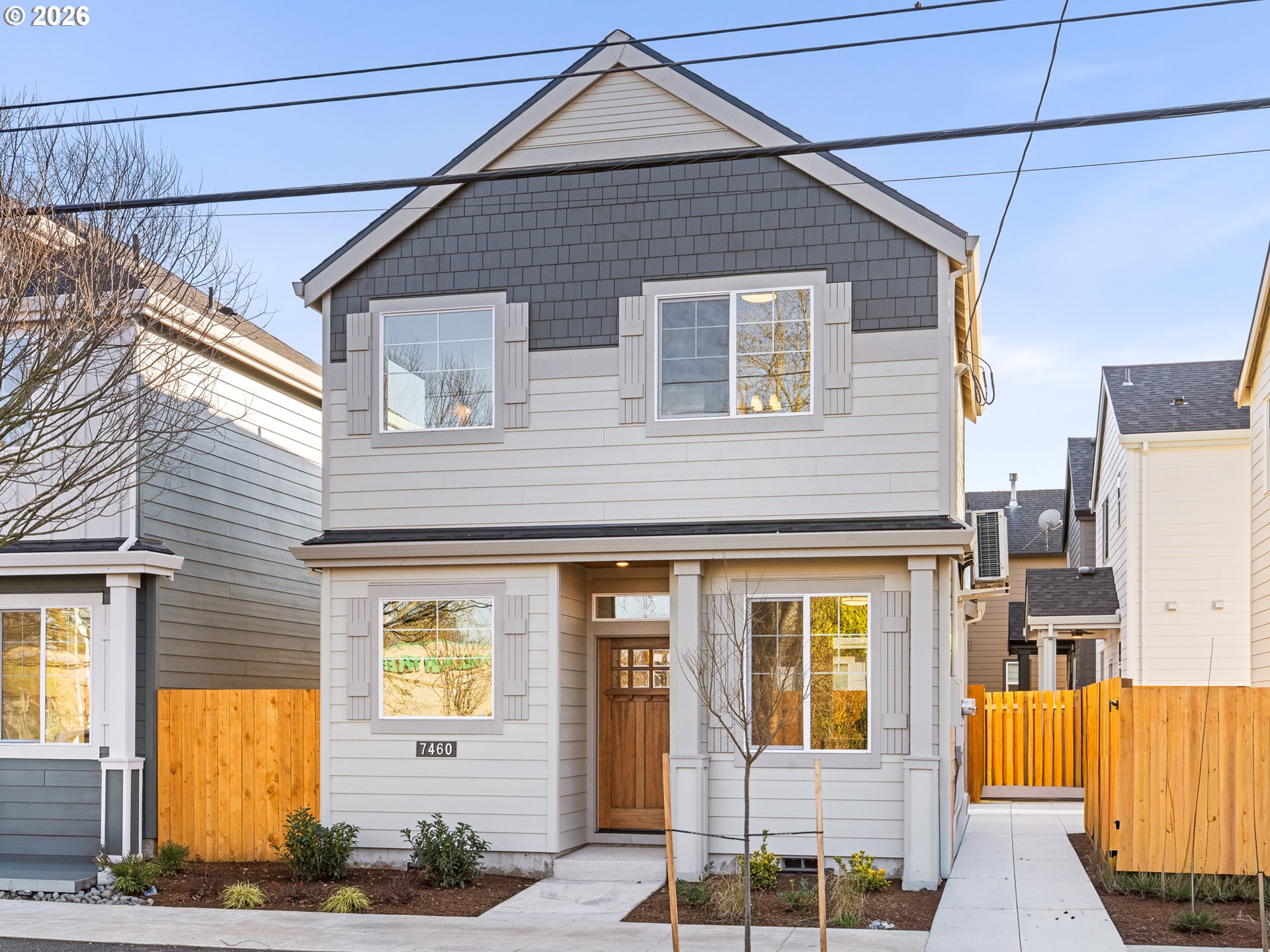 7460 North Polk Avenue Portland, OR 97203 - Photo 1 of 25 a front view of a house