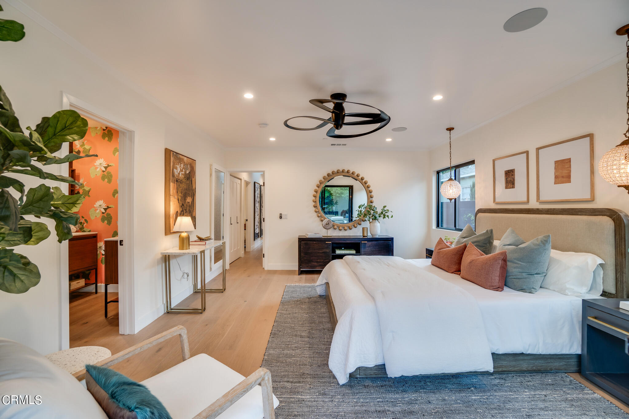 2425 Cooley Place Pasadena, CA 91104 - Photo 42 of 74 a living room with furniture and a clock