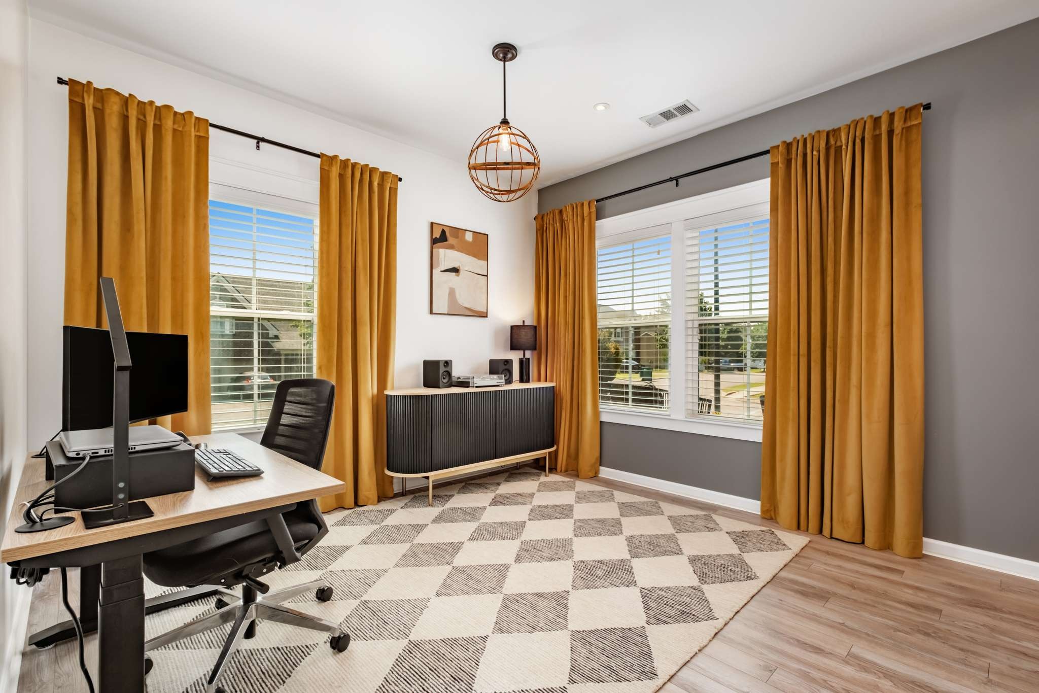 2000 Kingston Place Spring Hill, TN 37174 - Photo 22 of 56 a view of a workspace with furniture and a window