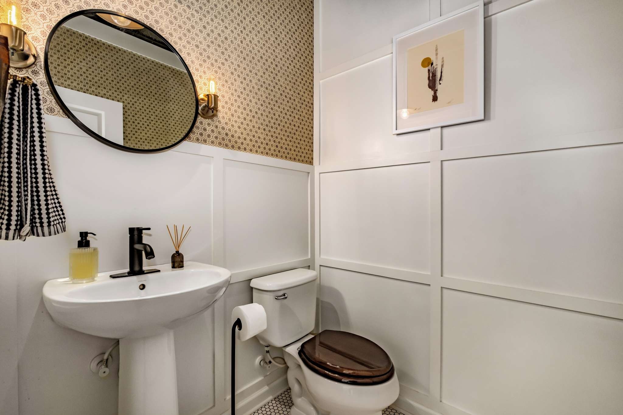 2000 Kingston Place Spring Hill, TN 37174 - Photo 24 of 56 a bathroom with a toilet and a sink