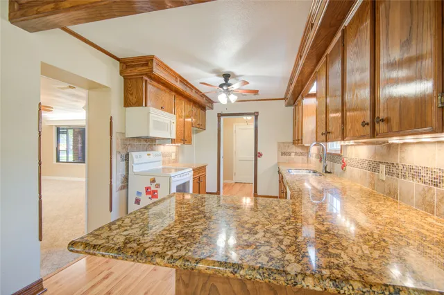 a view of a living room