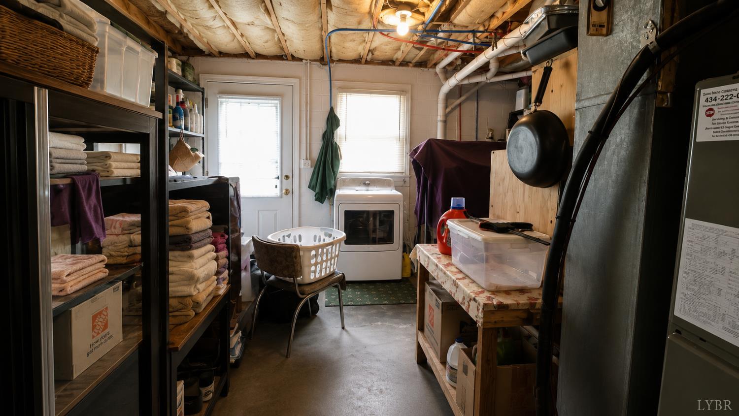 2346 Mitchell Mill Road Gladys, VA 24554 - Photo 20 of 38 a utility room with dryer and washer